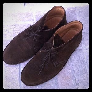 Brooks Brothers Peal & Co. Brown Suede Chukkas